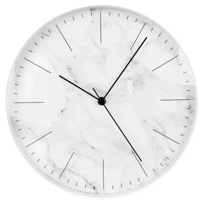 Настінний годинник Technoline White Marble 635205 (DAS301213)