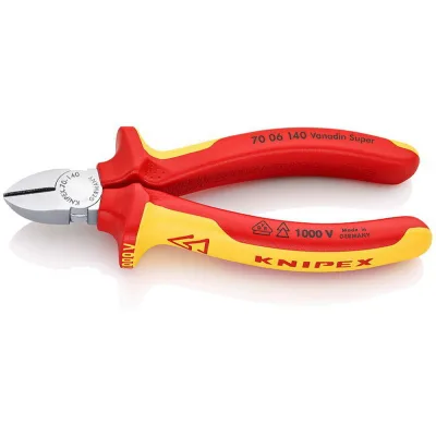 Кусачки KNIPEX бокові 70 06 140 (70 06 140)