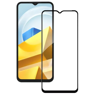 Скло захисне ACCLAB Full Glue Xiaomi Poco M5 Black (1283126545061)