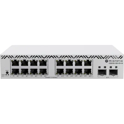 Комутатор мережевий Mikrotik CSS318-16G-2S+IN