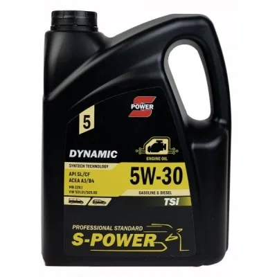 Моторна олива S-POWER DYNAMIC TSi 5W-30 5л