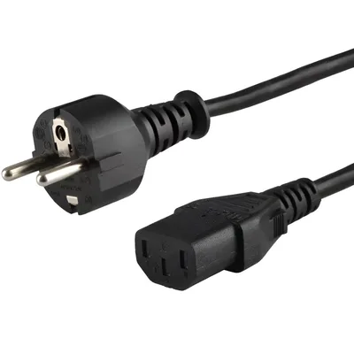 Кабель живлення Dell CEE 7/7-IEC C13, 3*0.75 мм, 1.8м Black (078390)