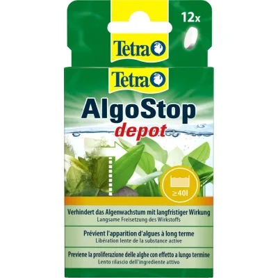 Засіб проти водоростей Tetra Algostop для акваріума 12 таблеток на 240 л (4004218298989)