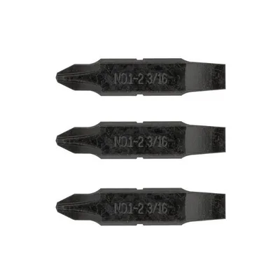 Набір біт для мультитула Leatherman 3шт хрестова PHILLIPS 1-2 та плоска 3/16" (931024)