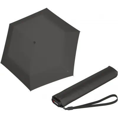Парасоля Knirps US.050 Ultra Light Slim Manual Dark Grey (Kn95-0050-0801)