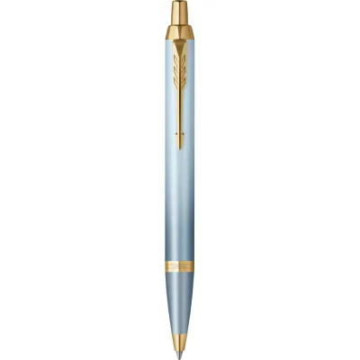 Ручка кулькова Parker IM 17 Rituals Turquoise Green GT BP + Пакет Parker Rituals (29 132)