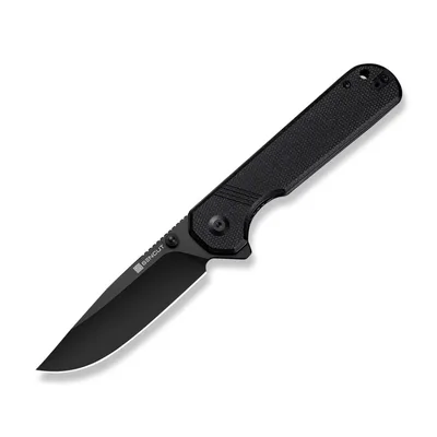 Ніж Sencut Aetheris, Darkwash, чорний G10 (S24095-3)