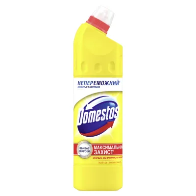Рідина для чищення ванн Domestos Максимальний Захист Лимонна свіжість 24 години 750 мл (8720181679049)