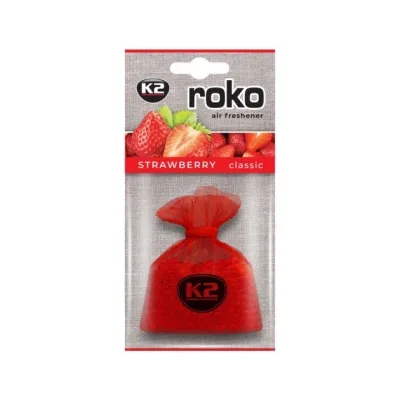 Ароматизатор для автомобіля K2 ROKO Truskawka 20г (V820)