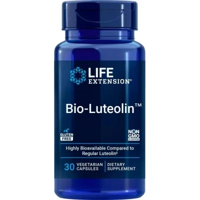 Вітамінно-мінеральний комплекс Life Extension Біо-лютеолін, 100 мг, Bio-Luteolin, 30 вегетаріанських капсул (LEX25473)