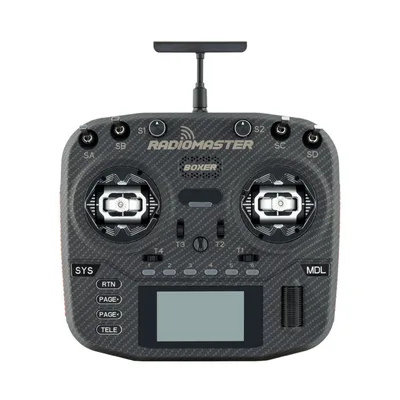 Пульт управління для дрона RadioMaster Boxer MAX ELRS AG01 BLACK (HP0157.0056-M2-BLK)