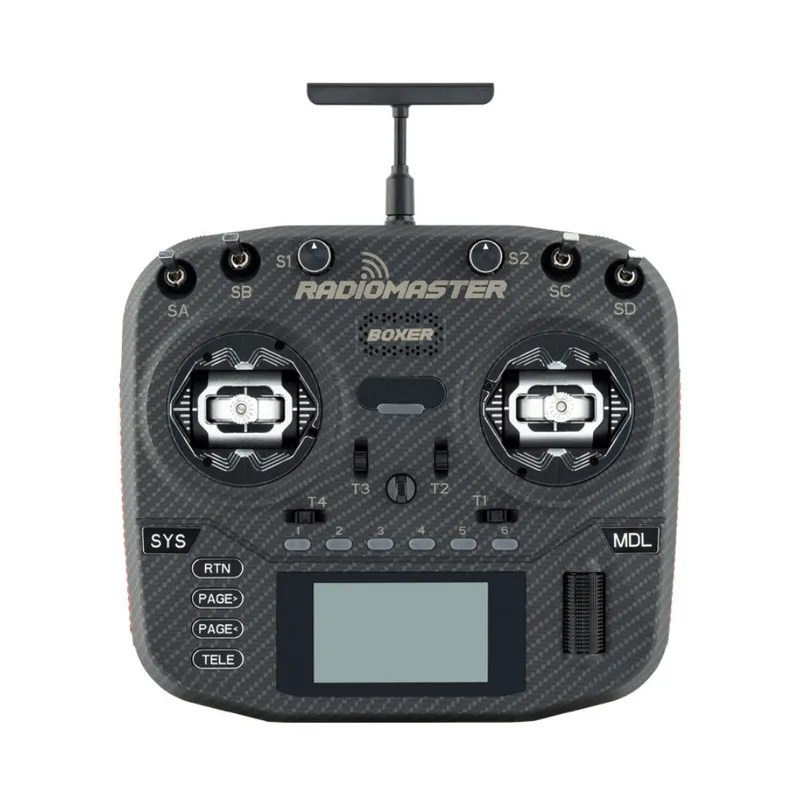 Пульт управління для дрона RadioMaster Boxer MAX ELRS AG01 BLACK (HP0157.0056-M2-BLK)