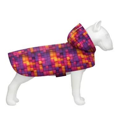 Дощовик для тварин WAUDOG Clothes Накидка з капюшоном Куби 3Д XL (359-4057)