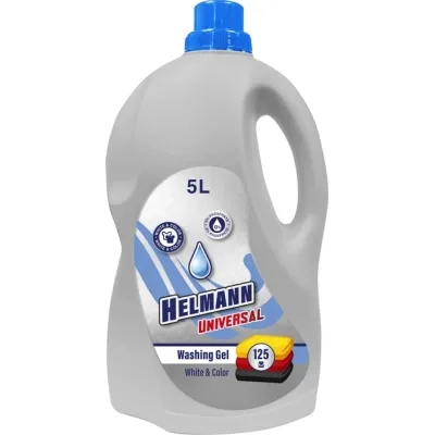Гель для прання Helmann Universal Для білих та кольорових речей 5 кг (4820268103703)