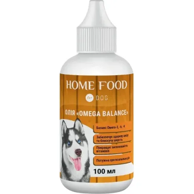 Вітаміни для собак Home Food Олія Omega Balance 100 мл (4828335900100)