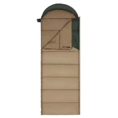 Спальний мішок Naturehike з капюшоном Sunny Day PL02 U250 CNK2550WS028, (8,5°C), правий, коричнево-зелений (6977465868398)