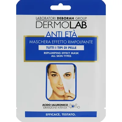 Маска для обличчя Dermolab Replumping Effect Mask Тканинна (8009518295276)