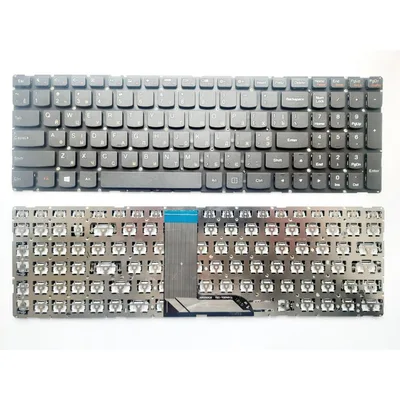Клавіатура ноутбука Lenovo Flex 3-15 Series (1570,1580),Edge 2-15 black UA/US (A46018)