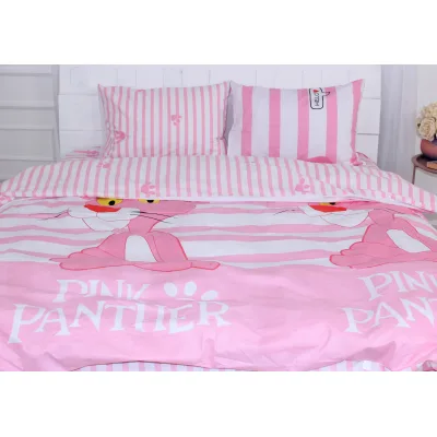 Постільна білизна MirSon Бязь Ranforce Elite 17-0110 Pink Pantere 200х220 (2200004675800)