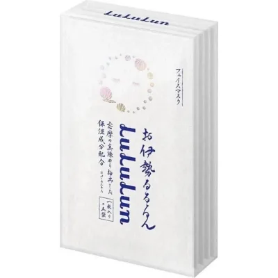 Маска для обличчя Lululun Face Mask Ise Pearl Освітлююча З екстрактом перлів 1 шт х 5 уп (4582305068139)