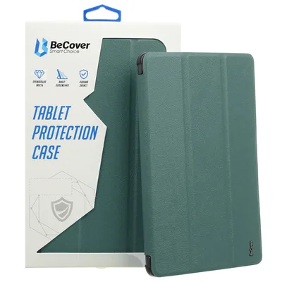 Чохол до планшета BeCover Tri Fold Soft TPU Silicone Apple iPad Air 11" M2/M3 (2024/2025) Dark Green (711406)