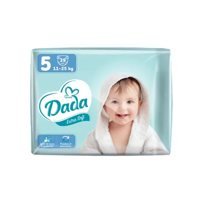 Підгузки Dada Extra Soft 5 (11-25 кг) 39 шт (4823071646429_4820174980818)