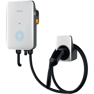Зарядна станція для електромобілів Sungrow Type2 7kW 32A 1-Ph (AC007E-01)