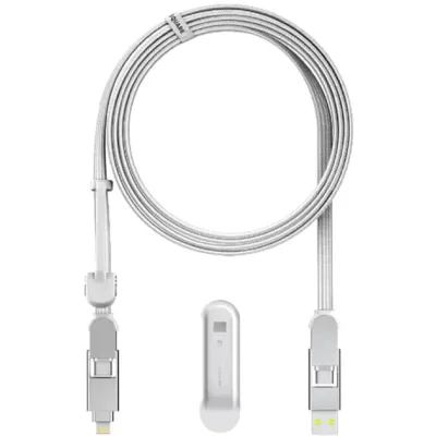 Дата кабель 6in1 inCharge XL 2.0m white Rolling Square (XLM02R)