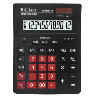 Калькулятор Brilliant CDB1201-RD (8853549)