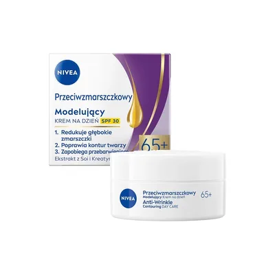 Крем для обличчя Nivea Anti-Wrinkle Contouring Day Care 65+ SPF30 50 мл (5900017103228)