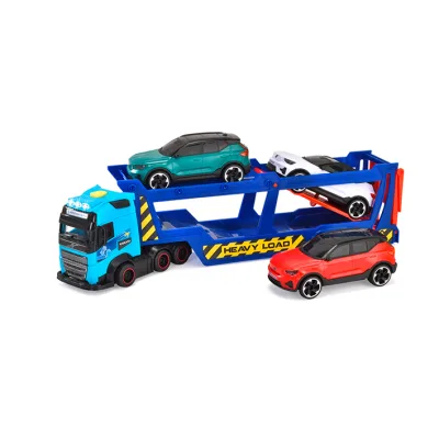 Спецтехніка Dickie Toys Автотранспортер з 3 машинками (3747017)