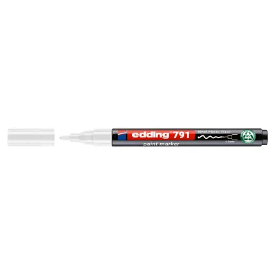 Маркер Edding Paint e-791 1-2 мм круглий білий (e-791/11n)