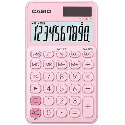 Калькулятор Casio SL-1000SC-PK-W-EP, рожевий (CALC-CAS-SL-310UC-PK)