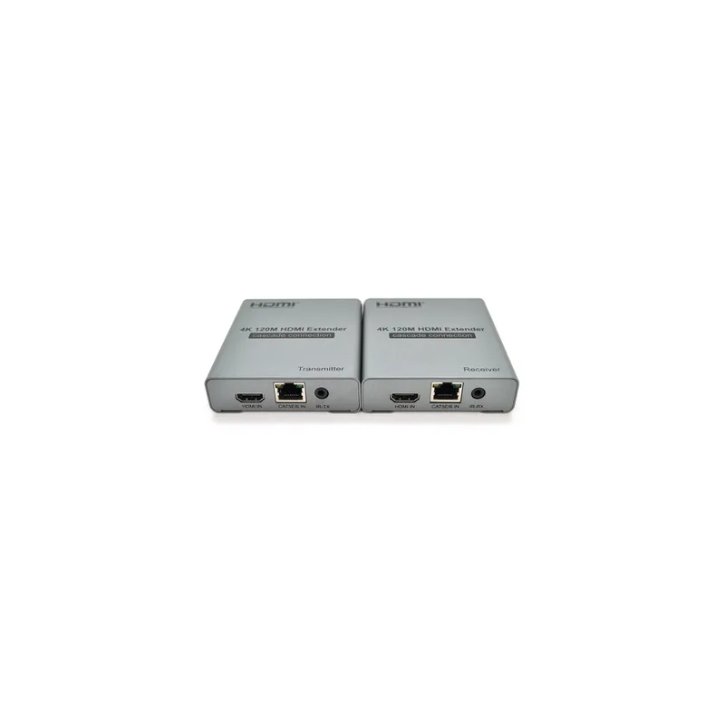 Адаптер HDMI extender 120m CAT5E/6 4K 1080P Voltronic (YT-SCPE HDM-100m1080Р+A)
