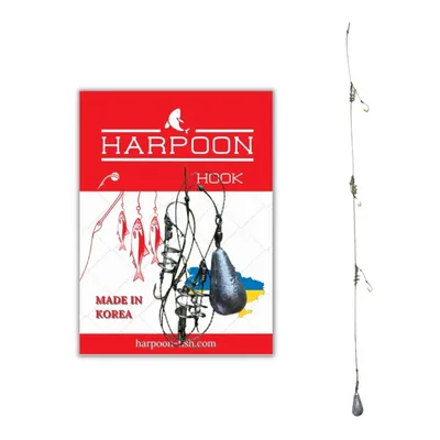 Монтаж Harpoon Вбивця Карася нержавійка No.1 3 пружини 30г AJI D (2700000028902)