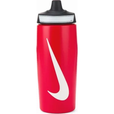 Пляшка для води Nike REFUEL BOTTLE GRIP 18 OZ N.100.9955.636.18 червоний, білий, чорний 532 мл (887791762092)