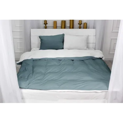 Постільна білизна MirSon Велюр Winter Frost 28-0001 + 28-0005 Snowdrop Velvet 160х220 (2200004004211)
