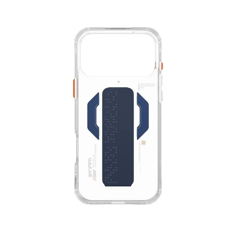 Чохол до мобільного телефона Skinarma Haxa Magnetic Charging + Grip Stand iPhone 17 Pro Max Blue (8886461249446)