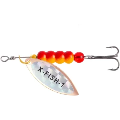 Блешня X-Fish Trophy 7g 1 Copper rainbow (1917.06.13)