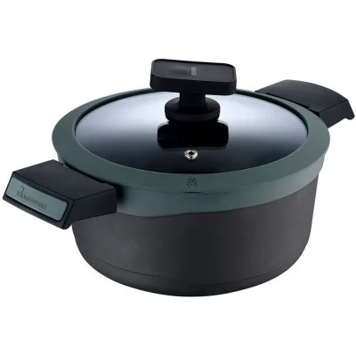 Каструля MasterPro Gastro Reeco з кришкою 7,2 л (BGMP-8108)