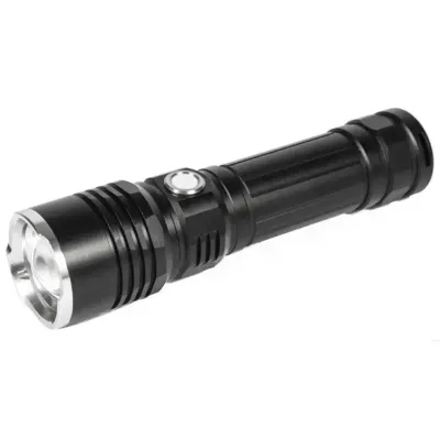 Ліхтар Quantum Solid-M 10W LED з USB + Li-ion18650/1500mAh blister (QM-FL1020-18650/1500-PB)