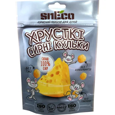 Сир сушений snEco Моцарелла "BLUE" 28 г (4823095805932)
