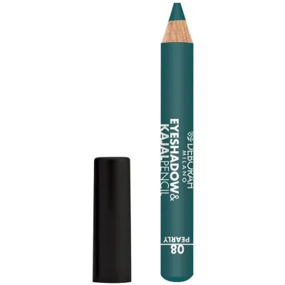 Тіні для повік Deborah Eyeshadow & Kajal Pencil 08 - Pearly Teal Green (8009518319736)