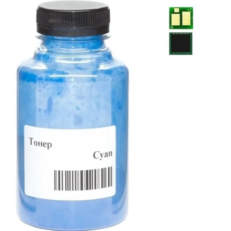 Тонер HP CLJ Pro M454dn/479dw, HP 415A chip 60г Cyan АНК (50000265)