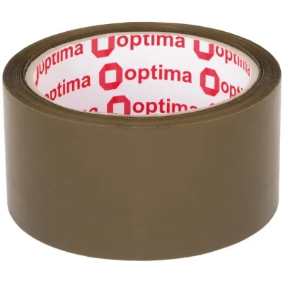 Скотч Optima 48 мм х 60 м х 40 мкм, коричневий (O45319)