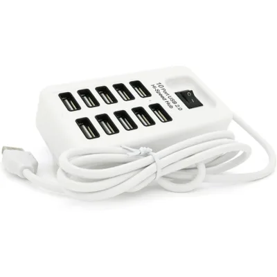Концентратор Voltronic USB 2.0 to 10xUSB passive (05730)