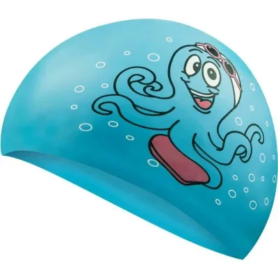 Шапка для плавання Aqua Speed Kiddie 142-Octopus 7216 блакитний Діт OSFM (5908217672162)