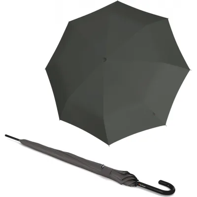 Парасоля Knirps A.760 Stick Automatic тростина Dark Grey (Kn96-7760-0800)