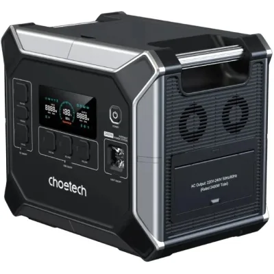 Зарядна станція Choetech 2400W 2048Wh (BS067-BQB)