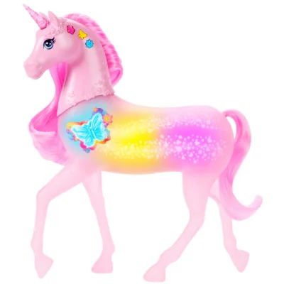 Фігурка Barbie Fantastic fashion Єдиноріг Магія кольорів та звуків (JCP78)